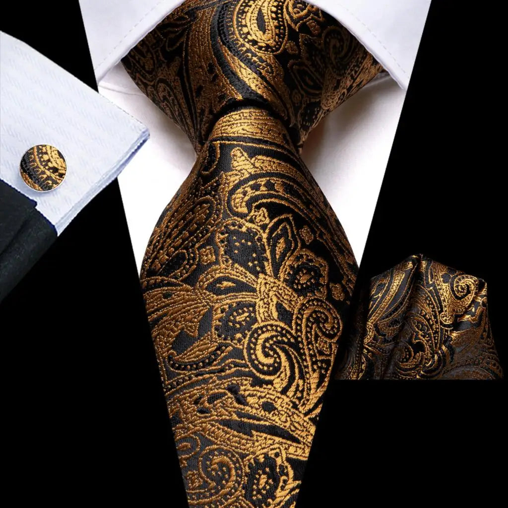 Blue Business Solid 100% Silk Men'S Tie Necktie 8.5Cm Ties for Men Formal Luxury Wedding High Quality Gravata